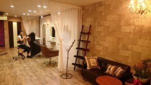 久留米市オールジーヘアー内装